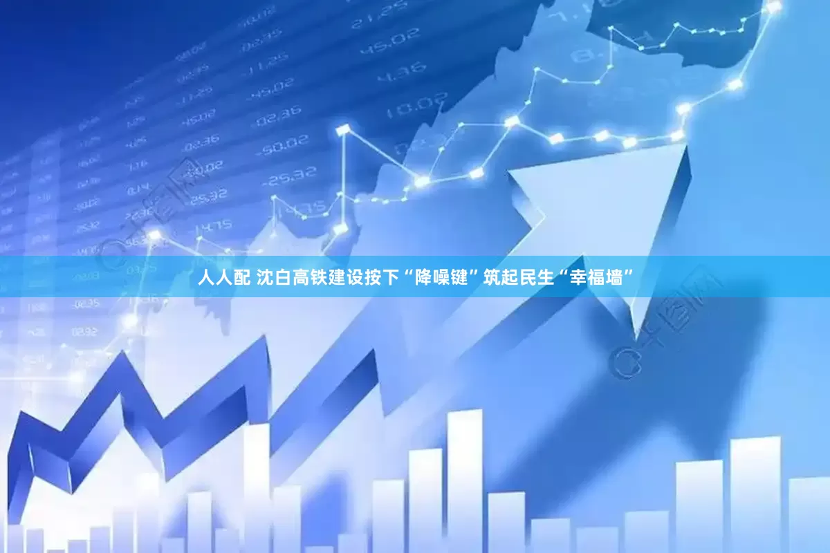 人人配 沈白高铁建设按下“降噪键”筑起民生“幸福墙”